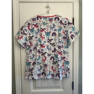 Butter-Soft Women’s XL Medical Scrub Tops Lot of 2 Nurse Veterinary Workwear Set thumbnail 14