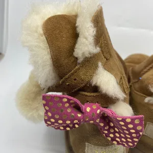 Mid UGG Brown Boots Size: US 2 thumbnail 8