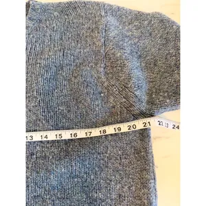 LL Bean Womens Blue Wool V-Neck Sweater Made in Scotland DC74‎ Medium thumbnail 7