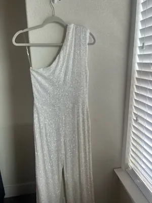 Nookie Sequin Treasure One-Shoulder Jumpsuit thumbnail 5