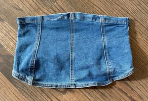 Denim tub top Blue thumbnail 1