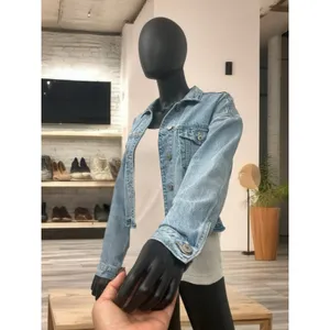 American Eagle Cropped Jean Jacket‎ Sz XS100% cotton thumbnail 2