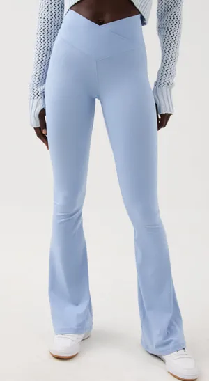 Aerie Crossover Flare Leggings thumbnail 1