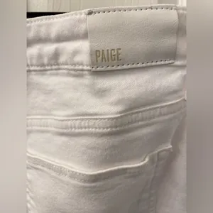 PAIGE Leenah Ankle White Women's Jeans thumbnail 6