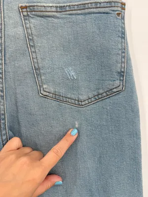 Madewell‎ The Perfect Vintage Straight Jean in Danby Wash size 25 NWT thumbnail 8