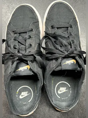 Nike Women’s Size 9.5 Court Legacy Mule Shoes Black Slip On Sneakers thumbnail 5