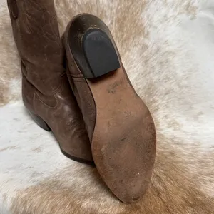 “Laredo” Burning Man‎ Cowboy Boots Vintage Size 7 B39 thumbnail 10