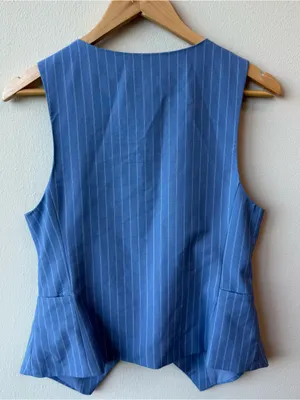 Sugarlips Marbles Striped Button Up Vest Top thumbnail 8