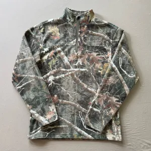 RedHead Camo Quarter-Zip Fleece Sweatshirt thumbnail 1