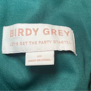 Birdy Grey Hannah Emerald Green Empire Dress Size XS‎ Bridesmaid Event Pockets thumbnail 9
