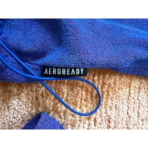Adidas AEROREADY Purple Hooded Long Sleeve Pullover Sweatshirt Women’s S thumbnail 4