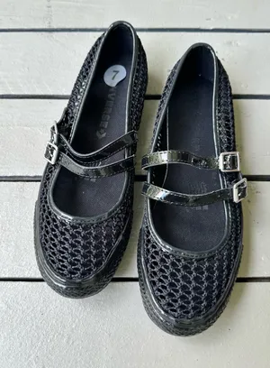 Converse Dainty Mary Jane Breezy Knit Flats Shoes/ black NWOT~7 thumbnail 1