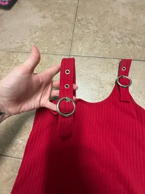 Y2k dynamic seamless ribbed tank top thumbnail 2