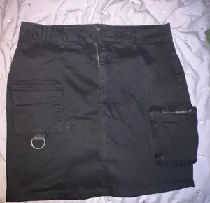 Black cargo skirt  thumbnail 1
