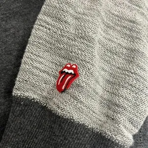 The Rolling Stones Script Tongue Logo Crew Neck Sweatshirt Gray 50 Years Tour S thumbnail 4