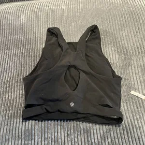 Athleta Black Conscious Crop Cutout B-D Cup, Size XS thumbnail 5