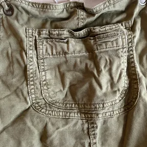 NWOT American Eagle Railroad Baggy Overall Shorts thumbnail 3