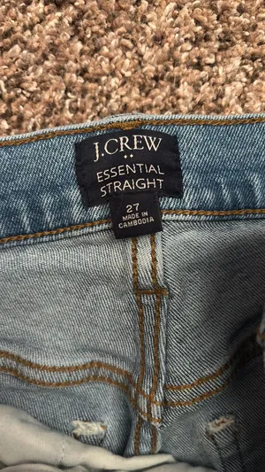 J.Crew Essential Straight Jeans thumbnail 2