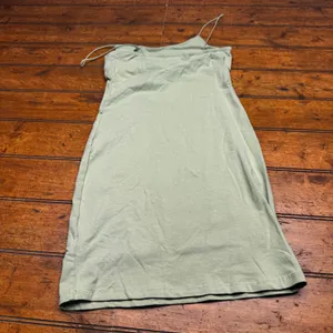 Ambiance Womens Sage Green Spaghetti Strap Bodycon Mini Dress‎ Small thumbnail 5
