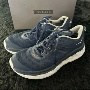 HOKA one one akasa blue athletic lace up shoes sneakers women’s 9.5 thumbnail 2