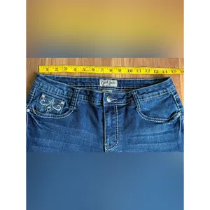 Vintage Earl Jean Bootcut Denim with Embroidered Back Pockets Size 10P thumbnail 5