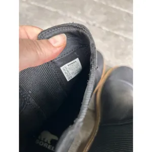 Sorel Lennox Chelsea Black Leather Waterproof Ankle Boots Womens 8.5 LL3853-010 thumbnail 7