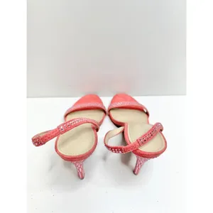 Marc Fisher Sandals Womens Size 7 Betila‎ Slingback Heels Rhinestone Accents thumbnail 4