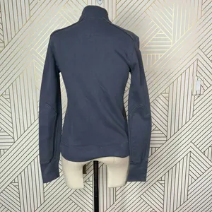 American Giant Heavyweight Full Zip Up Sweatshirt Jacket Jacket‎ Gray Size XS thumbnail 9