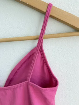 Brandy Melville Amara Tank Pink V-Neck Cami Top thumbnail 7