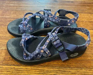 Chaco ZX2 Classic Geometric Toe Loop Strappy Hiking Sport Sandals Boho 8 Granola thumbnail 1