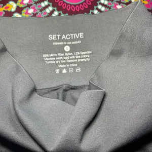 NWOT SET Active Scultflex High Waist Seamless Leggings Pebble‎ Grey Size Small thumbnail 6