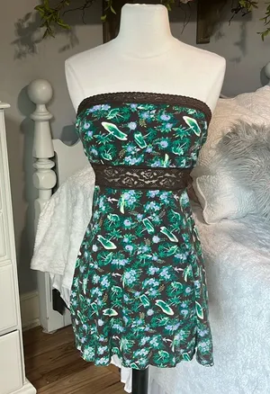 Free People Dress Mini Strapless thumbnail 1