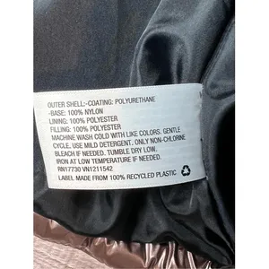 Ava &‎ Viv Plus Size Copper Metallic Puffer Coat 1X NWOT Outerwear Winter thumbnail 6