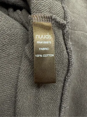 Nuuds Brown Crop Crewneck Sweatshirt Women’s Small thumbnail 3
