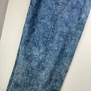 Judy Blue Denim Midi Maxi Skirt Sz 1XL Acid Wash Stretch High Slit A Line thumbnail 13