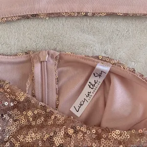 Lucy in the Sky Bel-Air Two Piece Set in Sequin Rose thumbnail 14