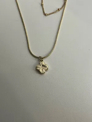 Gold Francesca's Necklace Layered thumbnail 3