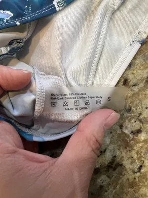 Swim Top Blue thumbnail 3