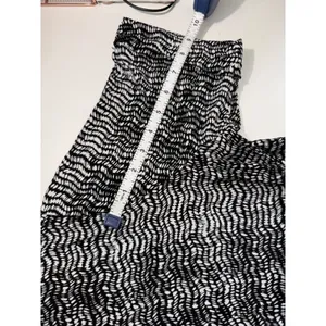 Apt. 9 Faux Wrap Dress Black White‎ Abstract Geometric V-Neck XL Officewear thumbnail 11