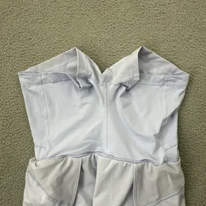 Lululemon Hotty Hot Skirt Skort High Rise Pastel Blue Athletic Women's 10 Tall thumbnail 3