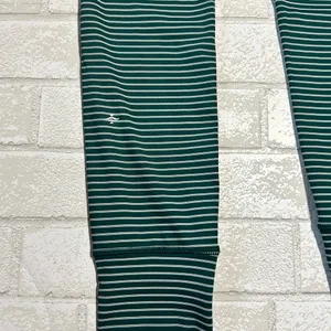 HALARA Woman’s Green and White Striped Joggers thumbnail 4