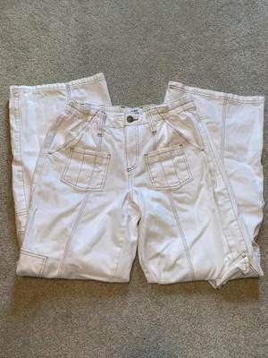 BDG Urban Outfitters Y2K Denim Cargo Womens Pants thumbnail 4