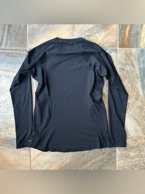 Columbia Omni-Wick Black Long Sleeve Base Layer Shirt Crew Neck Women’s Medium M thumbnail 4