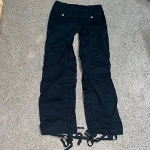 I.Am.Gia Ryder Cargo Pants Low Rise Y2K Goth Streetwear‎ Gorpcore Black XS thumbnail 8