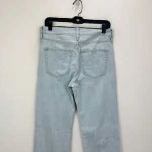 J.Crew Mid Rise Straight Jean Montauk Wash Light Blue Full Length US 26 NWT thumbnail 7