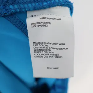 DSG DICK'S Sporting Goods Athletic Shorts Women XL Blue Tie Dye Stretch Mid Rise thumbnail 4