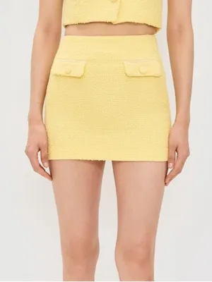 Endless Rose Tweed Mini Skirt thumbnail 1