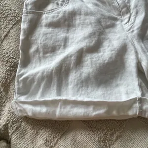 J. Jill Women's White Linen Shorts Cuffed Relaxed Beach Summer Coastal 8 thumbnail 5