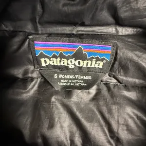 Patagonia Women Black Down Sweater Vest Puffer 84628 FA16 Small Packable thumbnail 6
