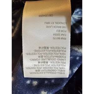 Urban Outfitters Womens Blue‎ Velvet Rooftop Constellation Midi Dress Small thumbnail 6